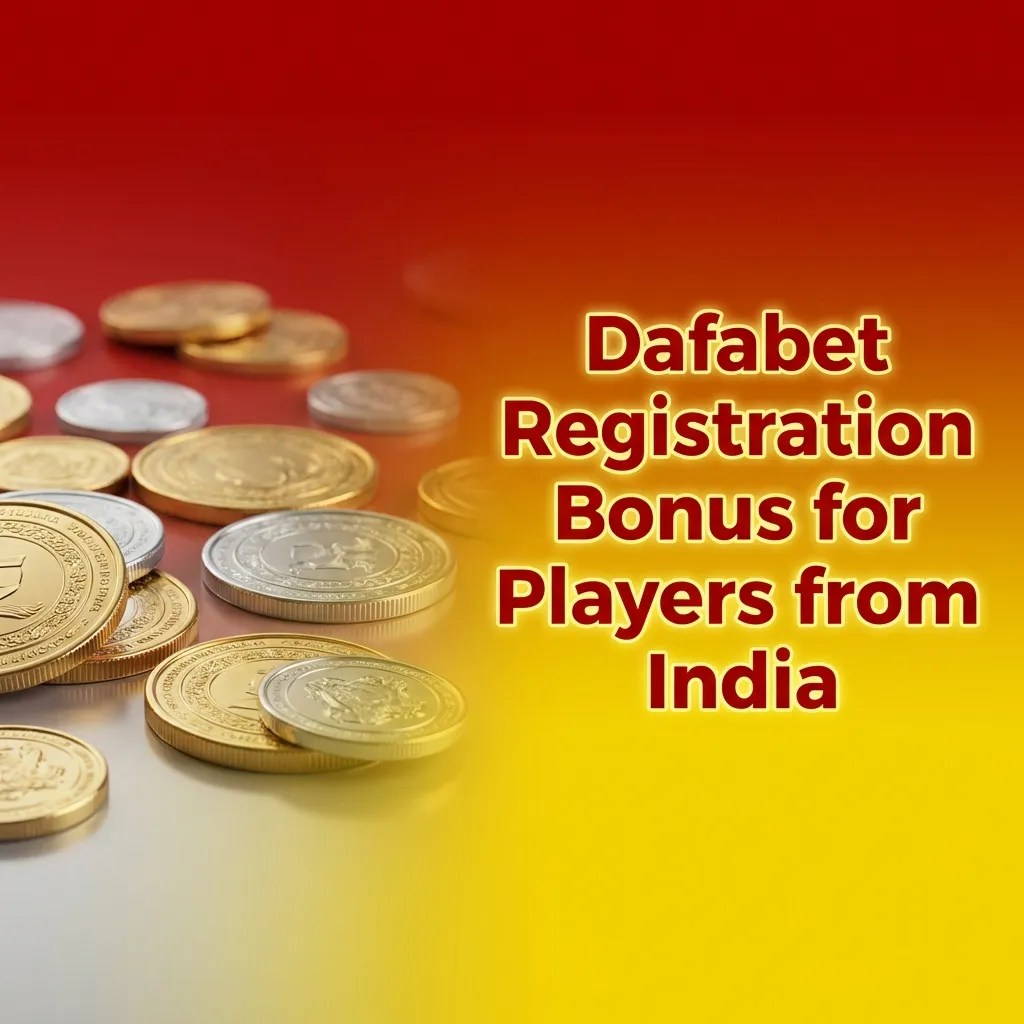 Dafabet India promo banner showing registration welcome bonuses for sports betting and online casino players