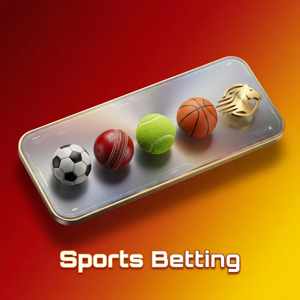 Sports betting interface in India showing odds for cricket, football, kabaddi, tennis, basketball, esports and more