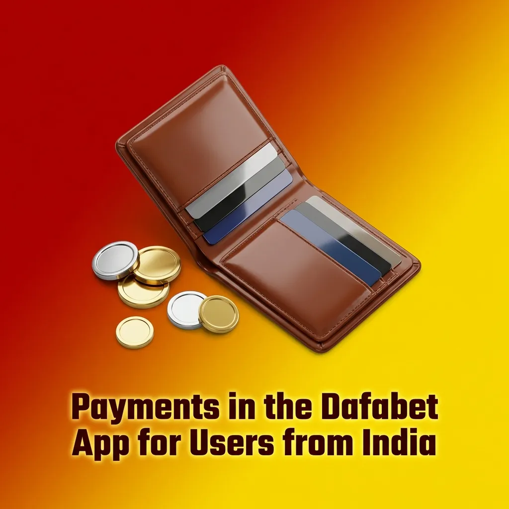 Smartphone showing Dafabet app payments screen with Indian rupee balance and UPI, PayZ, GDPay, DirePay, ViPay options