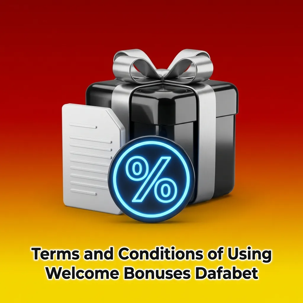 Infographic listing Dafabet welcome bonus terms, eligibility rules, wagering conditions, and time limits for new customers
